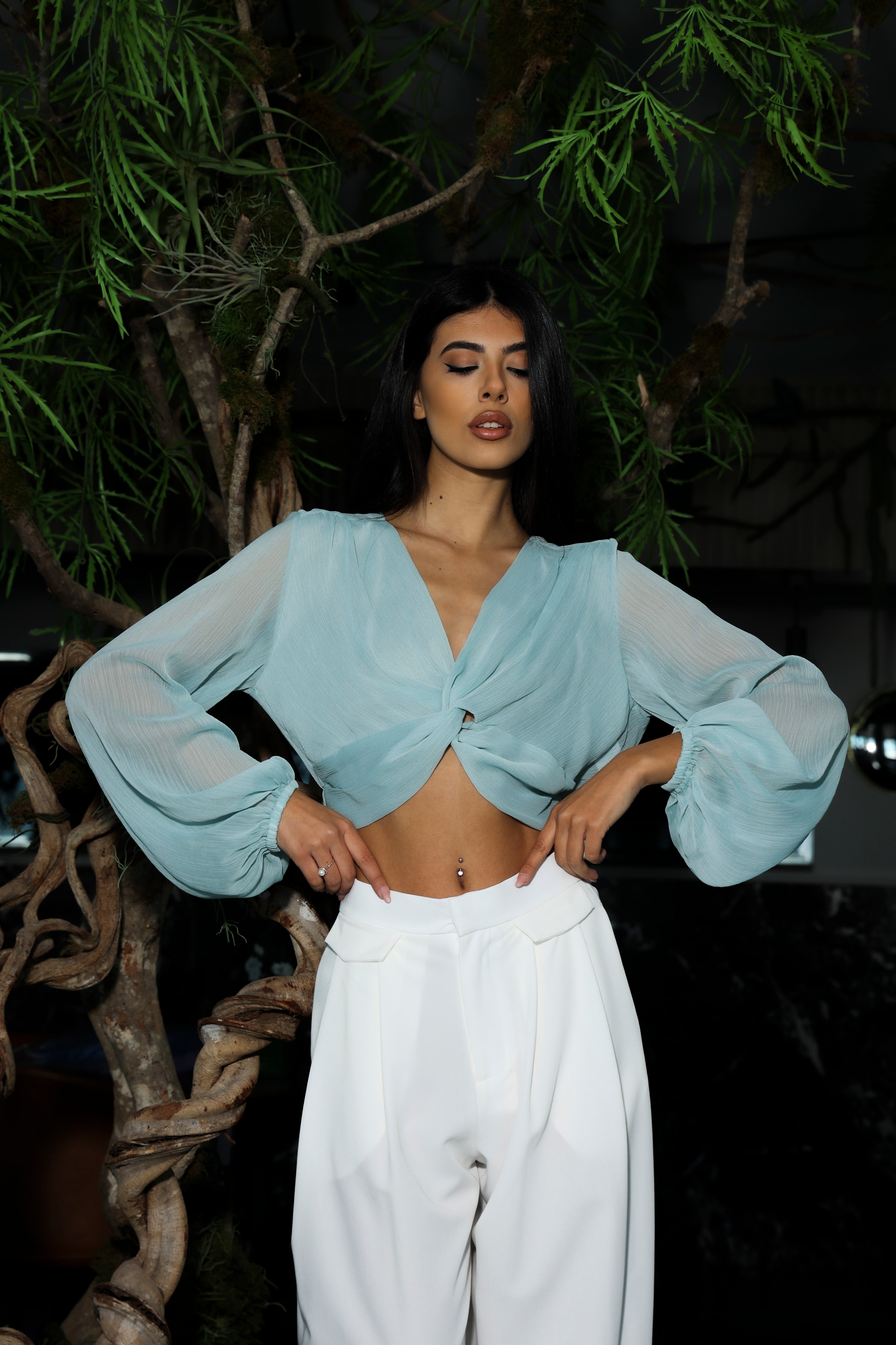 Veronica Iorio Blusa Intreccio