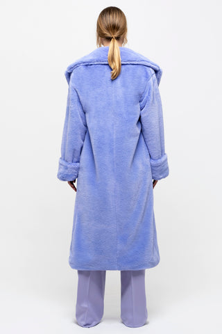 Cappotto Ecopelliccia Lilla